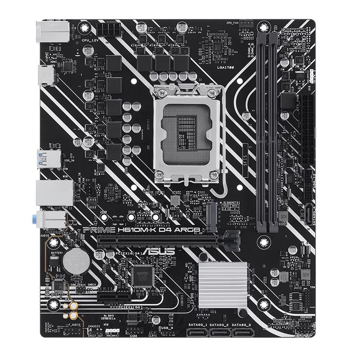 华硕PRIME H610M-K D4 ARGB主板
