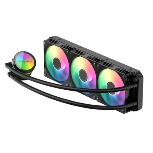 天极风白帝360V2水冷散热ARGB灯效