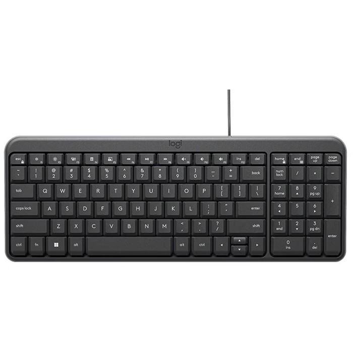罗技（Logitech）K106有线键盘