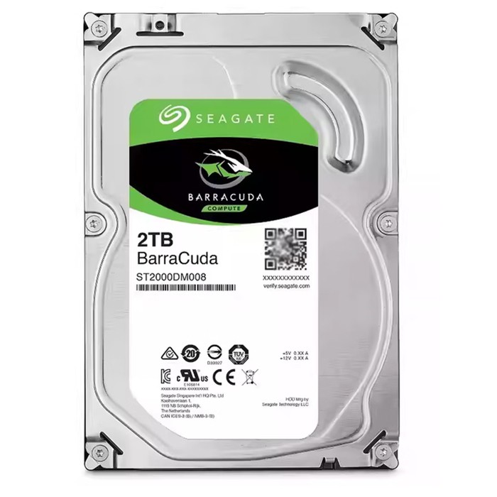 ST希捷酷鱼2TB（ST2000DM008）机械硬盘7200转/散片