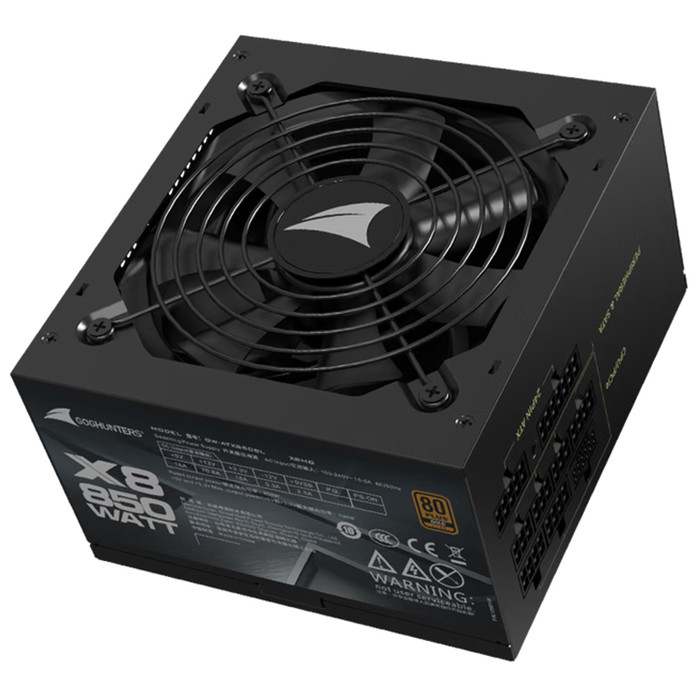 长城（GreatWall）猎金部落X8额定850W金牌全模组电源