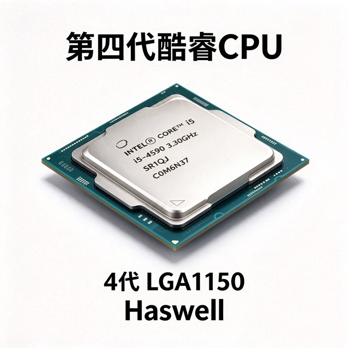 第4代酷睿i5-4590四核四线程CPU