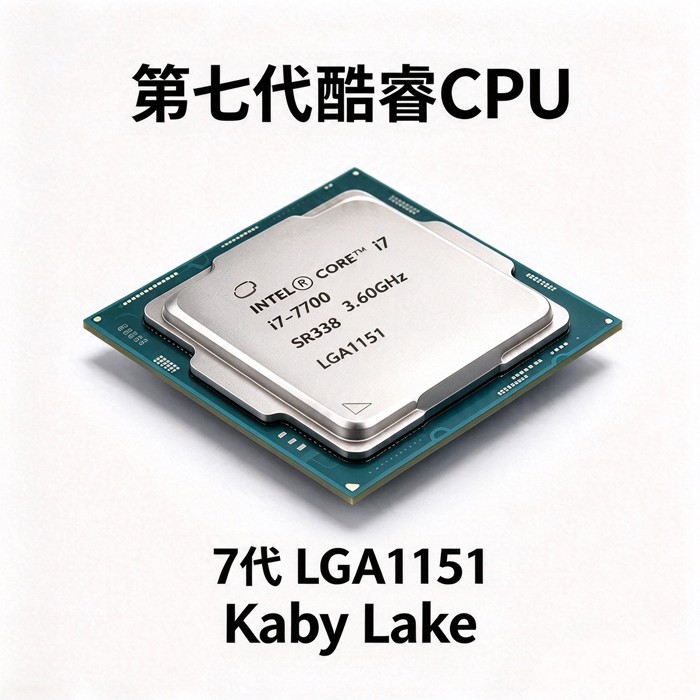 第7代酷睿i7-7700四核八线程CPU