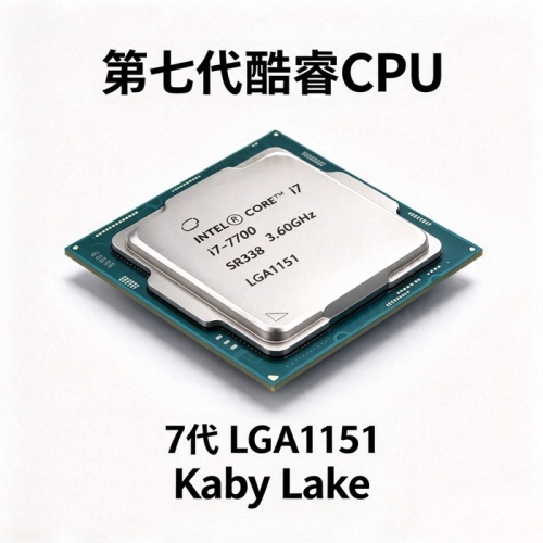第7代酷睿i7-7700四核八线程CPU